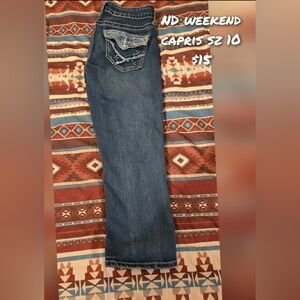 Women's ND  Weekend Jean Capris